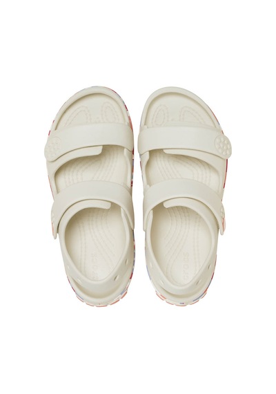 Crocs Crocband Cruıser Glow Confettı Band Kız Çocuk Sandalet 212528-2mk Krem