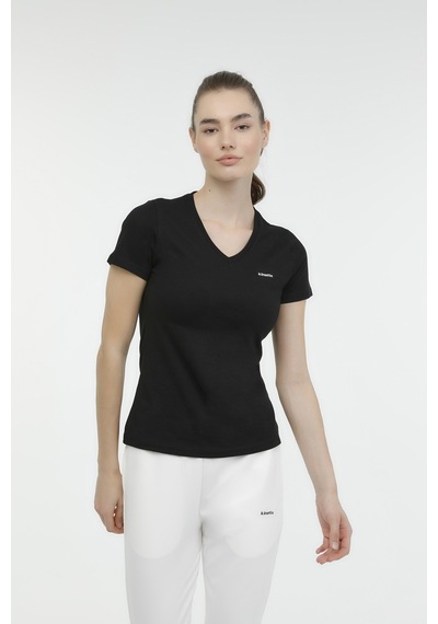 Kinetix Wb V Neck 11sn227 4fx Siyah Kadın Kısa Kol T-shirt 000000000101496900 Siyah Kinetix Wb V Neck 11sn227 4fx Siyah Kadın Kısa Kol T-shirt 000000000101496900 Siyah