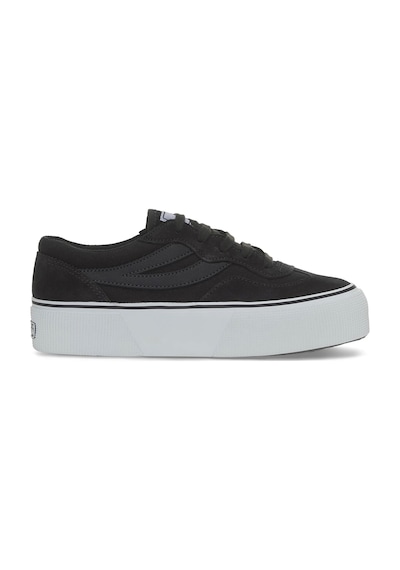 Superga 3041 Revolley Colorblock Platform Kadın Siyah Sneaker S1151mw-a6p 001