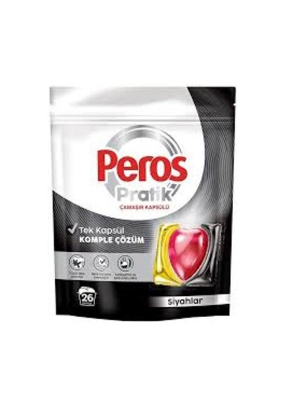 Peros Çamaşır Kapsülü 26 Lı Siyahlar