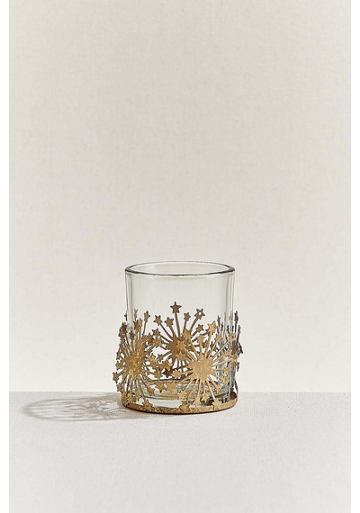 Pasabahce Snowy Tealight Mumluk Gold - 1 Adet Sarı