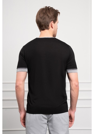 Morven Erkek Siyah Trend Bisiklet Yaka Dinamik Fit Rahat Kesim T-shirt 25ys018013001 Siyah Morven Erkek Siyah Trend Bisiklet Yaka Dinamik Fit Rahat Kesim T-shirt 25ys018013001 Siyah