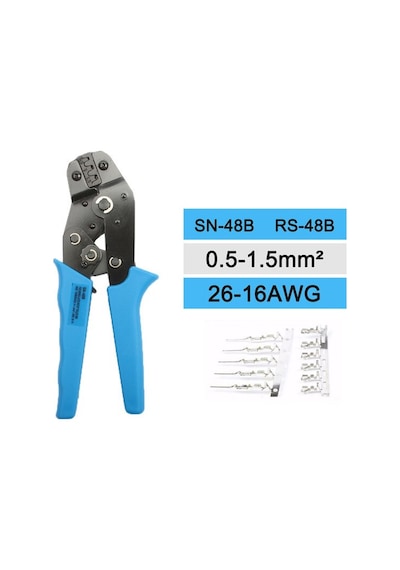 Papuç, Krimp, Terminal, Kablo Sıkma Pensesi Sn01Bm Sn28B Sn48B Sn-01Bm
