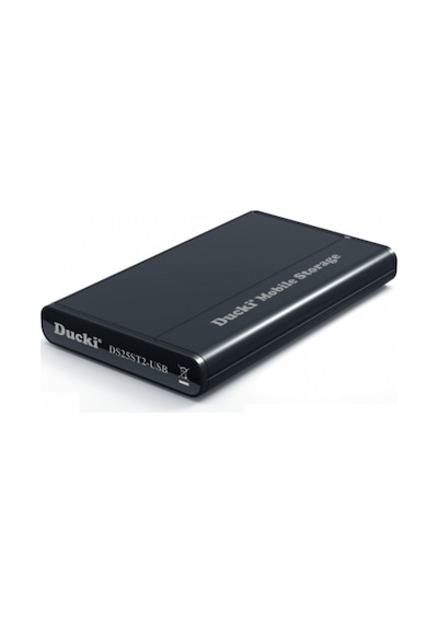 Ducki 2.5Inc Usb 2.0 Mobil Sata Harddisk Kutusu Siyah