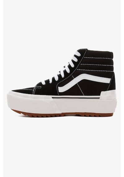 Vans Sk8 Hi Stacked Unisex Sneaker Siyah