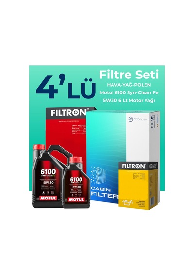 Hyundai Sonata 2.0 Dizel Filtre Bakım Seti Motul Motor Yağlı 2009-2011 4 Lü 8200BKMFLSHNGFL24847