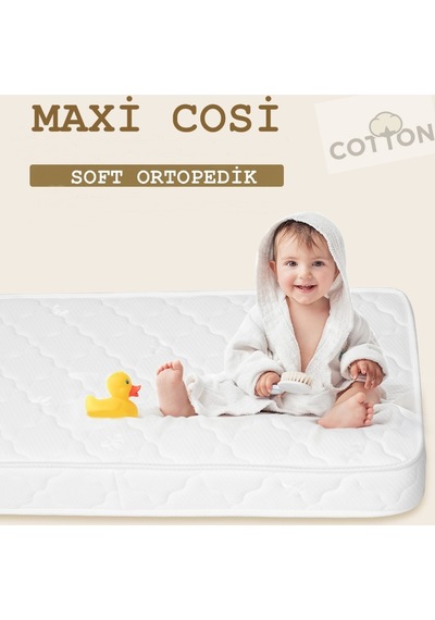 Maxi Cosi 70 x 130 Soft Ortopedik Yaylı Yatak 70 x 130 Bebek Yatağı