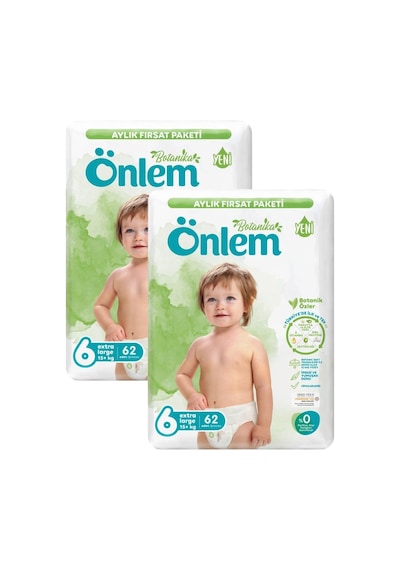 Önlem Botanika 6 Extra Large 15+ Kg 62 Adet X 2 Adet 2'li