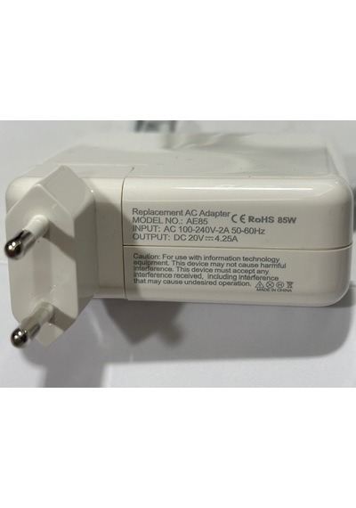 20 Volt 4.25 Amper Magsafe2 Adaptör 85 Watt Magsafe2 Adaptör