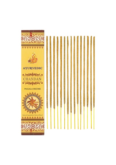 Ayurvedic Chandan Sandal Ağacı Masala Tütsü 15 G