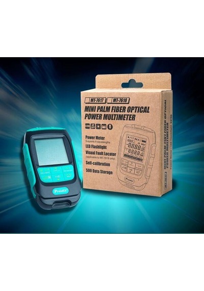 Proskit Mt-7618 3ın1 Fiberoptik Kablo Test Cihazı 500 Data Depolama