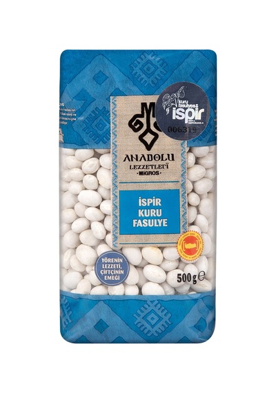 Anadolu Lezzetleri İspir Kuru Fasulye 500 G - 4 Adet Tarı