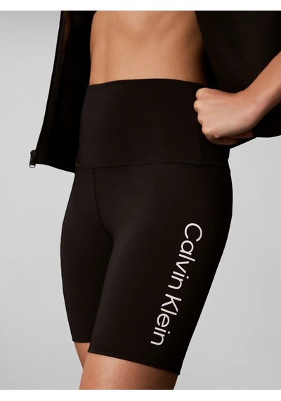 Calvin Klein Icon Sport Bıke Shor, Ub1 Siyah Kadın Biker Şort