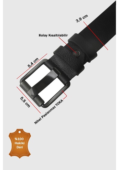 Deepsea Siyah %100 Hakiki Deri Erkek Spor Kemer Kolay Kısaltılabilir Kot Pantolon Kemeri 2602675 Deepsea Siyah %100 Hakiki Deri Erkek Spor Kemer Kolay Kısaltılabilir Kot Pantolon Kemeri 2602675