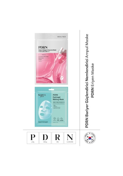 Dermal Somon Dna Pdrn Nemlendirici Ampul Maske 23 Gr. Ve Pdrn Eriyen Maske 34 Gr.