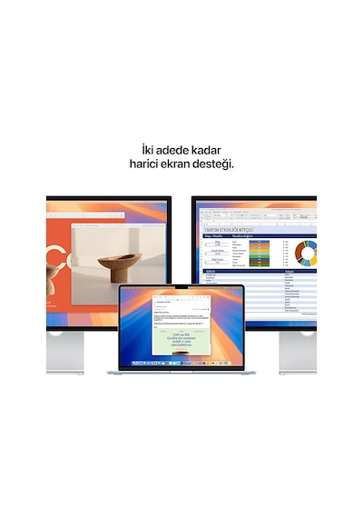 Apple Macbook Air MW1K3TU/A M4 İşlemci 10 Çekirdek CPU 10 Çekirdek GPU 16 GB 512 GB SSD 15.3" Macos Dizüstü Bilgisayarı