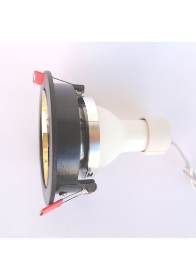 Siyah Altın Sıva Altı Spot Cob Led Armatür GU10 5W Beyaz Gün Işığ