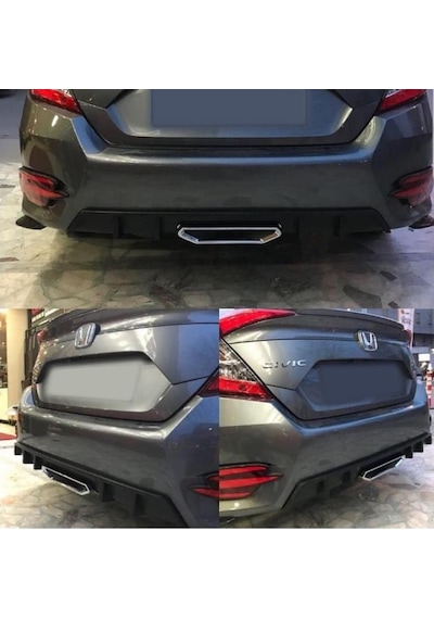 Honda Civic Fc5 Difüzör Si Style 2016 - 2020