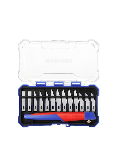 Workpro Wp219005 14 Parça Profesyonel Hobi Maket Bıçağı Seti Fr Wp219005