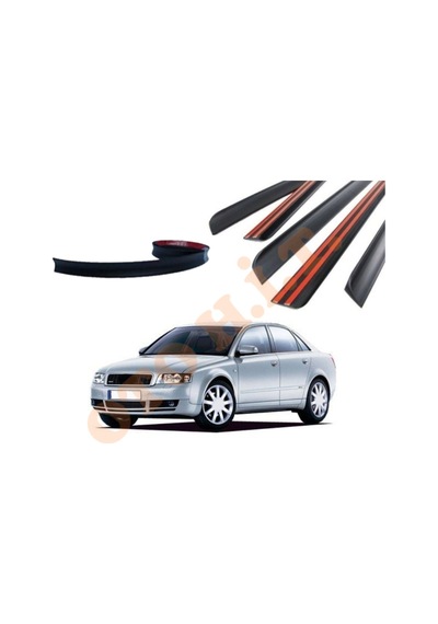 Audi A4 01-05 Uyumlu Bagaj Üstü Spoiler Mat Siyah