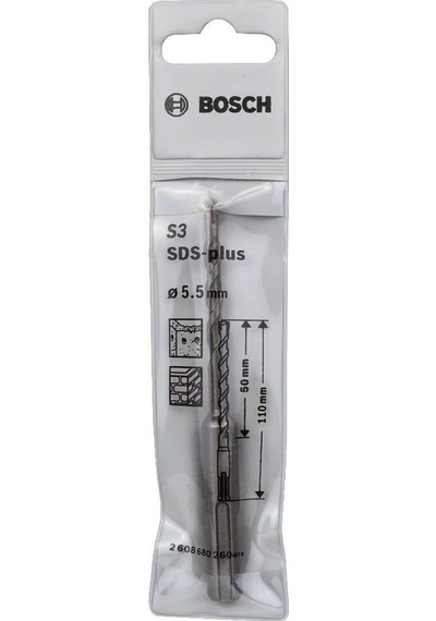 Bosch SDS Plus-1 5.5x110 mm Matkap Ucu - 2608680260