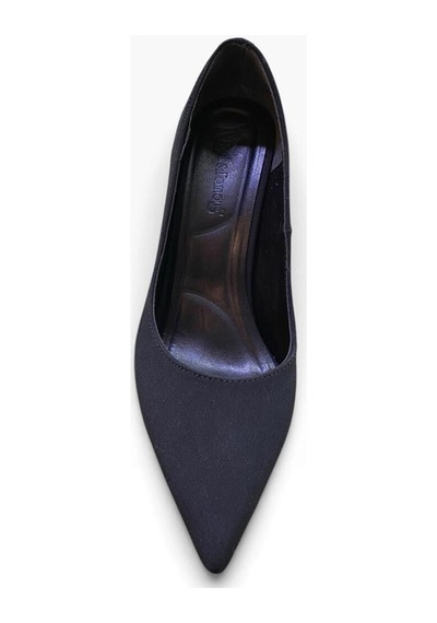Ayem Kadın İnce Topuk Stiletto Siyah Saten - 940718581 Siyah Saten