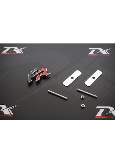 Seat Fr Logo Ön Panjur Vidalı 3D Krom Metal Logo