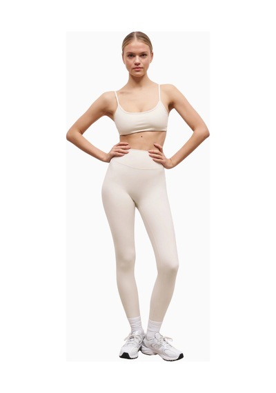Because Of Alice Because Of Alicebase Sculpting Cami Bra Şekillendirici Spor Sütyeni Krem