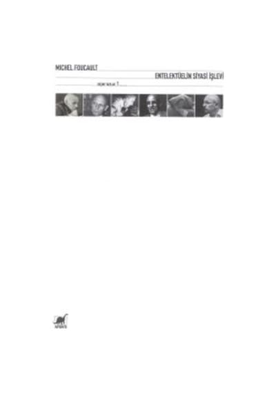 Entelektüelin Siyasi İşlevi - Michel Foucault - Ayrıntı Yayınları