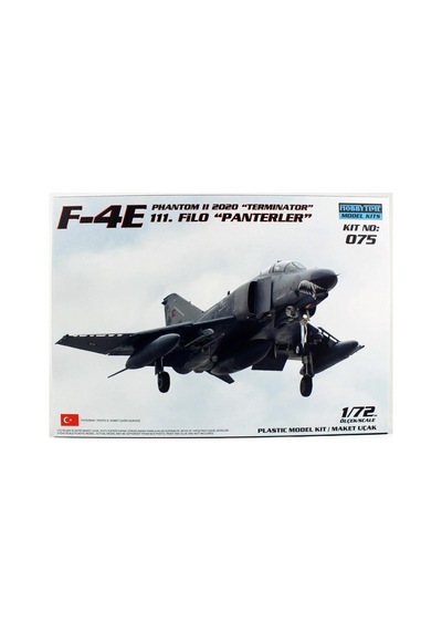Hobbytime 075 1/72 F-4e Phantom Iı, Terminatör, 111.filo Panterler Plastik Maketi