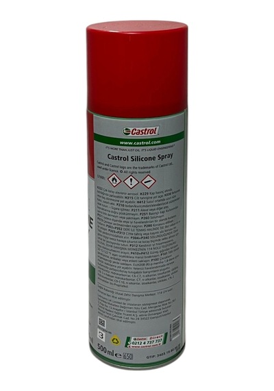 Castrol Silikon Sprey 500 Ml.