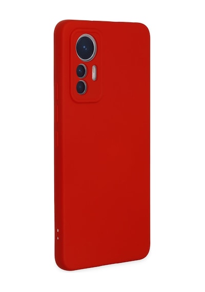 Mi 12 Lite Kılıf Nano İçi Kadife Silikon - Kırmızı Bzsxx00 1