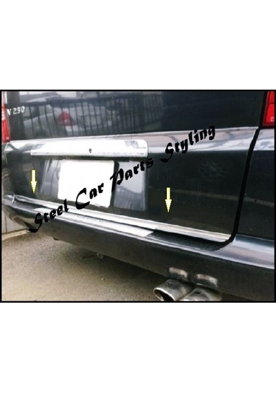 Ebal Otomotiv Mercedes Vito W638 Krom Alt Bagaj Çıtası 1996-2003 P. Çelik