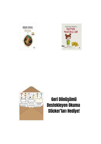Murtaza Midi Boy + İnci'nin Maceraları + Okuma Sticker'ları