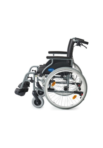 Hafif Alüminyum Tekerlekli Sandalye Katlanır Ve Refakatçi Frenli Model Dm-317 45cm