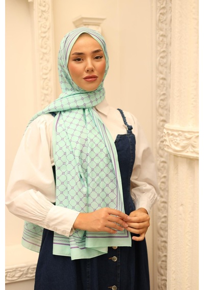 Silk Home Olinda Şal - 49005 - 15 Turkuaz Mor - Turkuaz Mor
