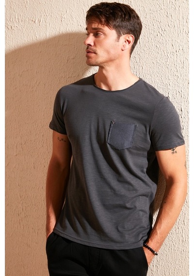 Buratti Erkek T Shirt 5902000-Antrasit