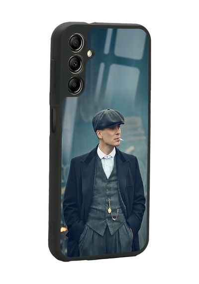 Samsung Uyumlu A14 Peaky Blinders Thomas Shelby Tasarımlı Glossy Telefon Kılıfı Çok Renkli