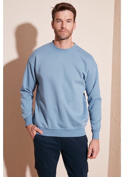 Buratti Erkek Sweat 5905255 Mavi Mavi