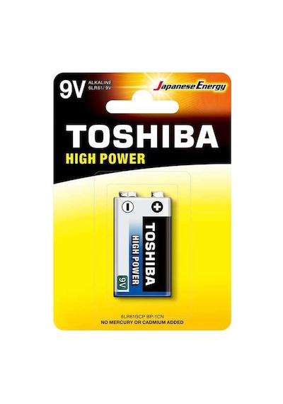 Toshıba 6lr61 Hıgh Power Alkalın 9v 1li