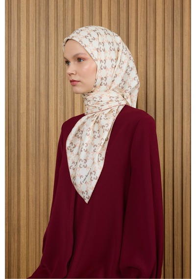 Cacharel Açık Pembe 90x90 İpek Twill Eşarp Açık Pembe Açık Pembe