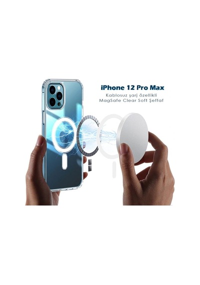 Iphone 12 Pro Max Uyumlu Magsafe Kılıf