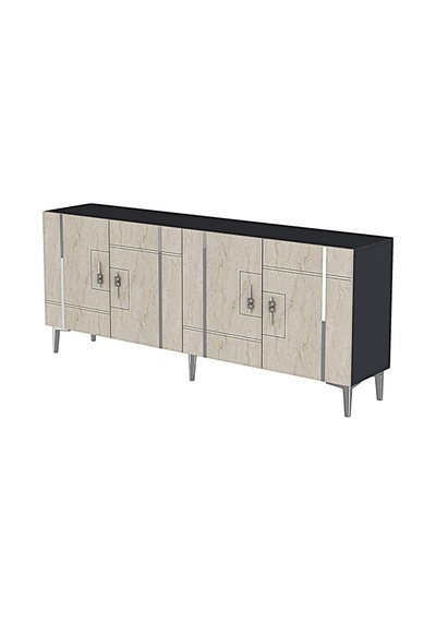 Ka1842ats Made Konsol Ve Tv Sehpası Antrasit-traverten-sılver 180cm Antrasit - Traverten - Gümüş Ka1842ats Made Konsol Ve Tv Sehpası Antrasit-traverten-sılver 180cm Antrasit - Traverten - Gümüş