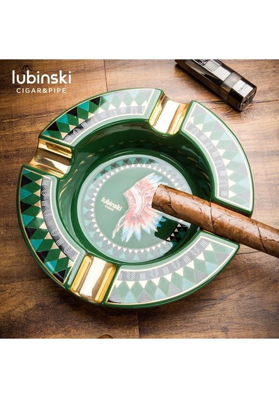 Lubinski New Design Dörtlü Puro Küllüğü Yeşil