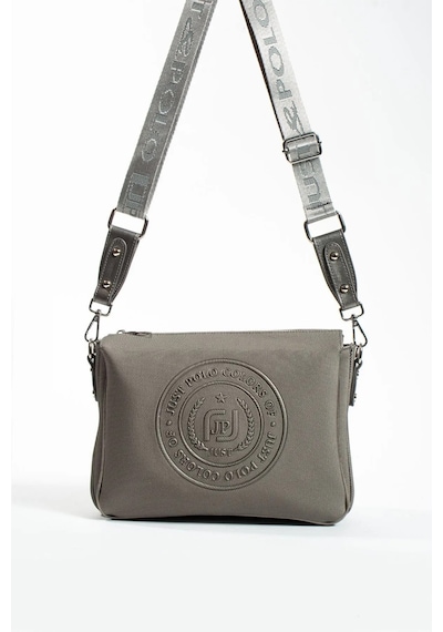 Just Polo Kadın Orijinal Yeni Sezon Omuz Çantası Shopper Ebat : 21 X 28 Cm Gri