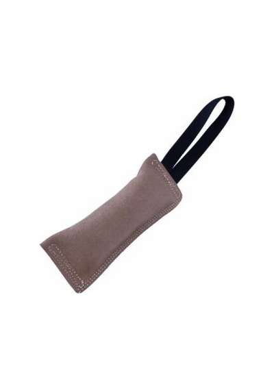 Deri Eğitim Köpek Isırma Yastığı Bej 6x25 Cm
