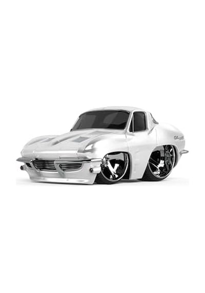 Entertaintment Cartuned S2 1963 Chevy Corvette Stingray - Beyaz Muscle Araba