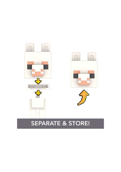 Minecraft Mini Figürler White Llama Hjv19