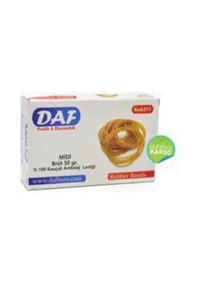 Daf Ambalaj Paket Lastiği 50 Gr. %100 Kauçuk