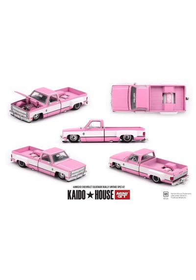 Kaido House Mini Gt Chevrolet Silverado Dually Vintage Spec V2 Pink 243 1/64 2026